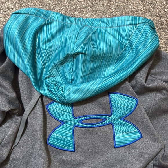 Under Armour Storm Big Logo Hoodie Sweatshirt - Picture 4 of 5